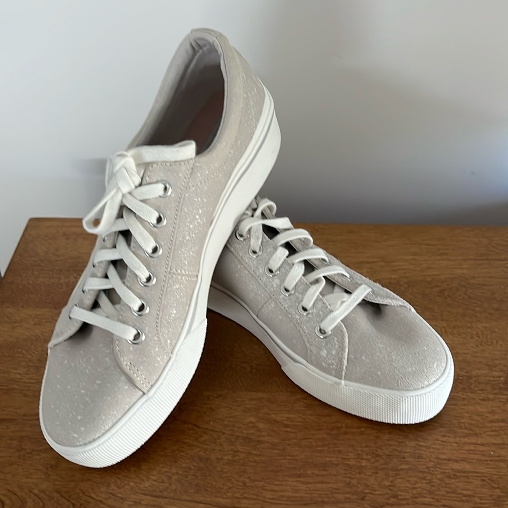 Womens Keds suede Jumpkick Duo in taupe